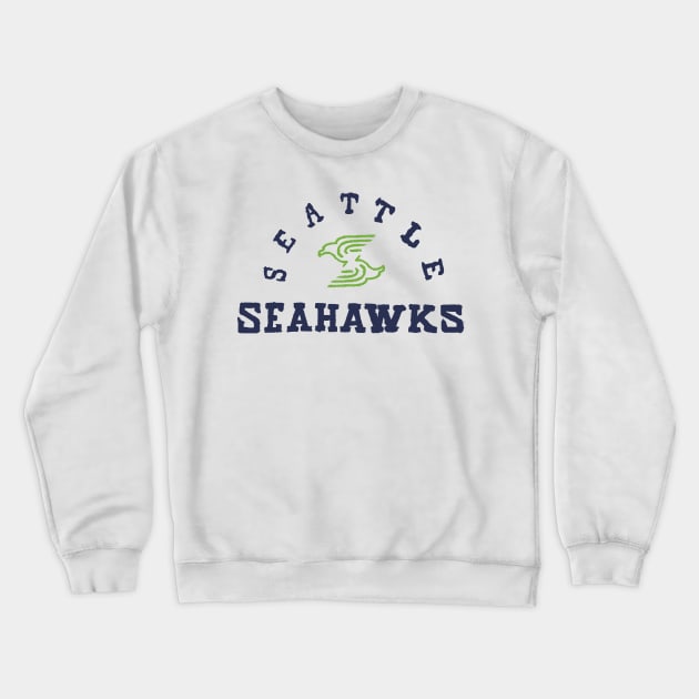 Seattle Seahaaaawks 06 Crewneck Sweatshirt by Very Simple Graph